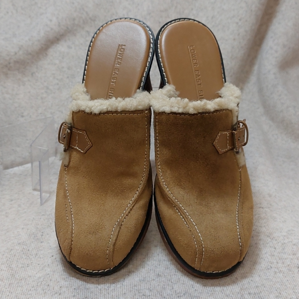 Lower East Side Faux Suede Mule/Clog - Picture 8 of 8